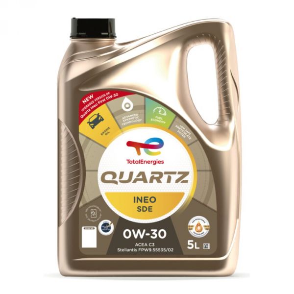 0W30 QUARTZ INEO SDE 5L STELANTIS
