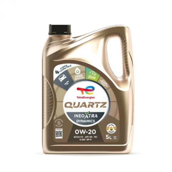 0W20 TOTAL QUARTZ INEO XTRA DYNAMICS  5L  BMW LL-14FE+ LL-17FE+