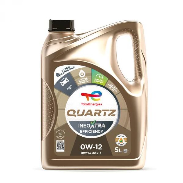 0W12 TOTAL QUARTZ INEO XTRA EFFICIENCY  5L  BMW LL-22FE++