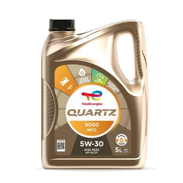 TOTAL QUARTZ 9000 NFC 5W30 5L FORD