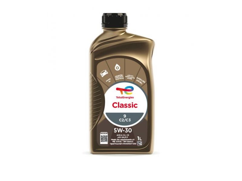 5W30 TOTAL QUARTZ CLASSIC 9 C2-C3 1L